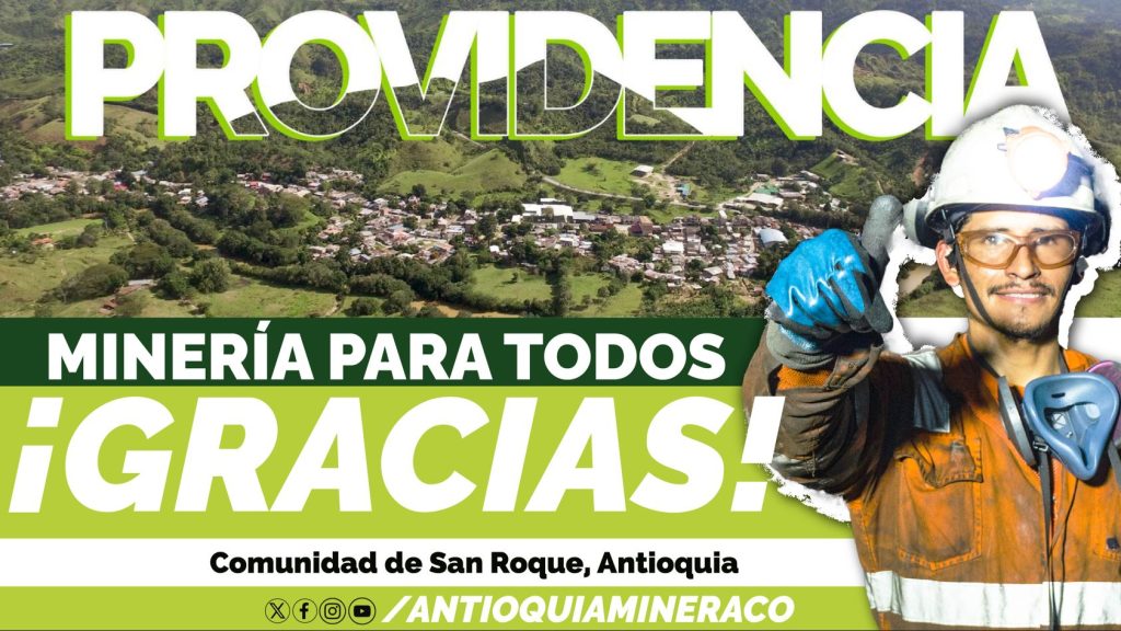 Minería para Todos en San Roque, Antioquia.