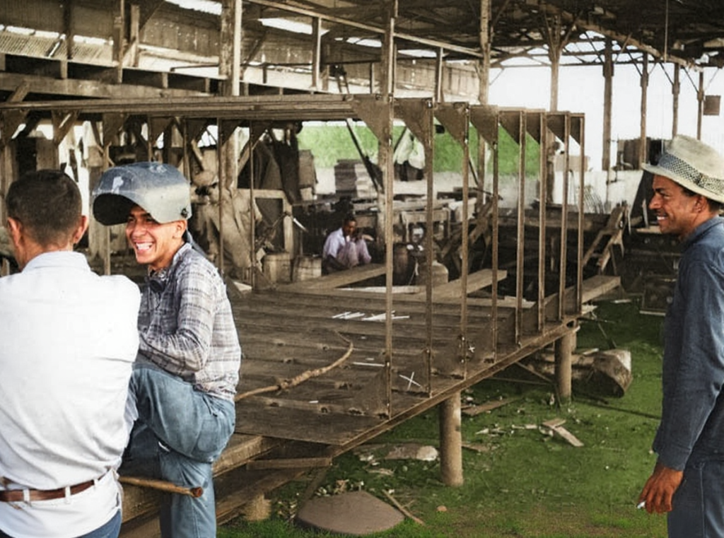 Primeras dragas construidas en Antioquia por La PATO