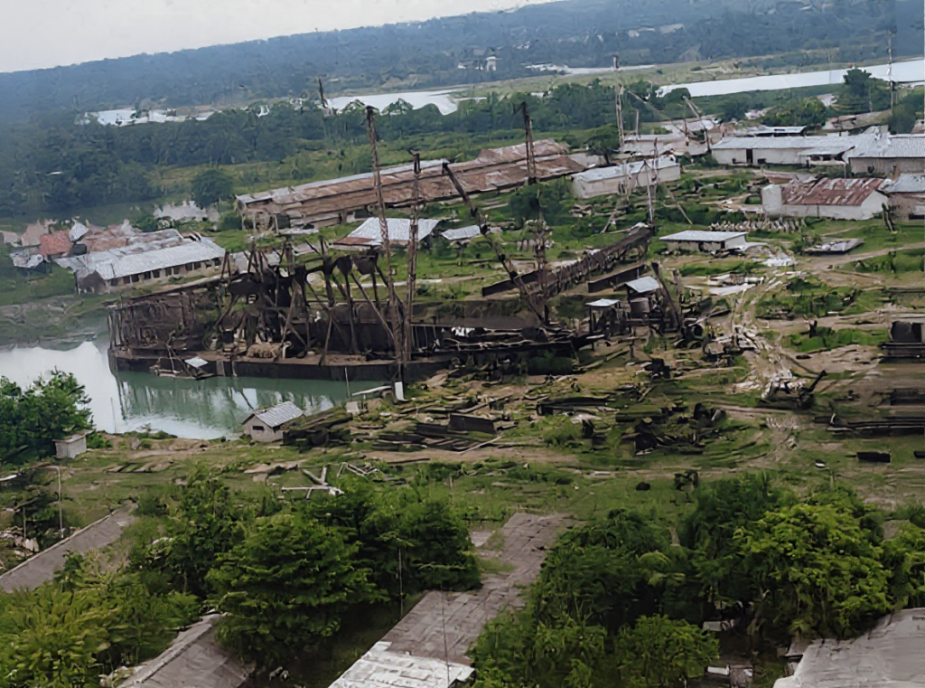 Primeras dragas construidas en Antioquia por La PATO